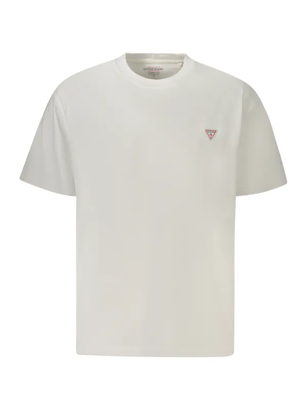 GUESS JEANS Herren KURZARM-T-SHIRT Weiß | online kaufen