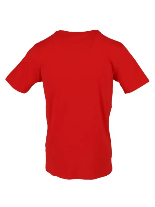 Weißes Jeckerson 276347 Baumwoll-V-Neck T-Shirt