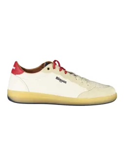 Blauer Herren Sneaker mieten – Weiß, Größe 41-44, Flex-Fashion