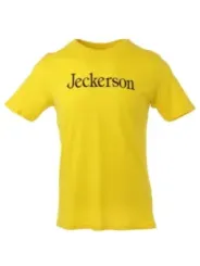 Gelbes Kurzarm-T-Shirt Jeckerson 276339