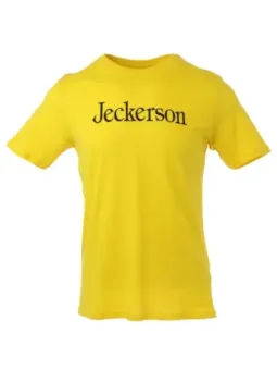 Gelbes Kurzarm-T-Shirt Jeckerson 276339