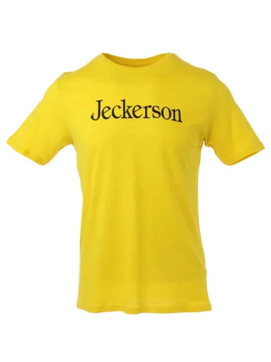 Gelbes Kurzarm-T-Shirt Jeckerson 276339