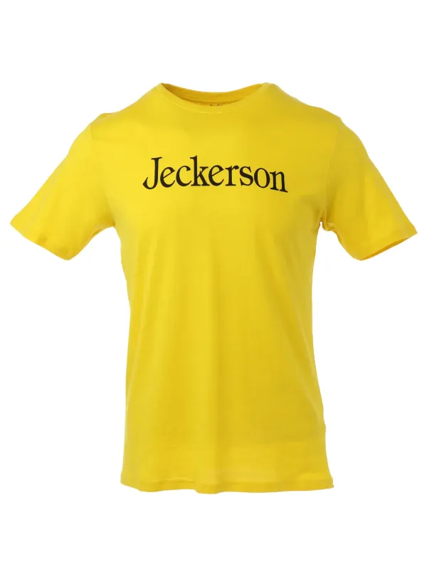 Gelbes Kurzarm-T-Shirt Jeckerson 276339