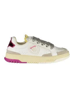 Blauer Damen Sneaker Weiß mieten – Flex-Fashion Verleih