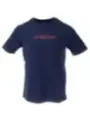 Navy Jeckerson T-Shirt mit roten Akzenten