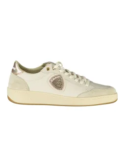 Blauer Damen Sneaker mieten - Stilvoll & Weiß | Flex-Fashion