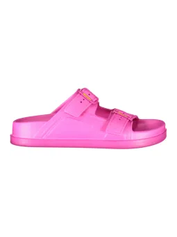 Rosa Damen-Slipper mieten | Blauer Flex-Fashion Verleih