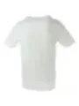 Weißes, figurbetontes Herren-Kurzarmshirt
