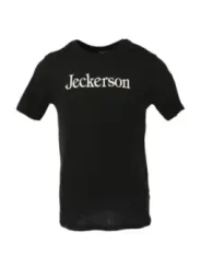 Graues Jeckerson T-Shirt mit Schriftzug