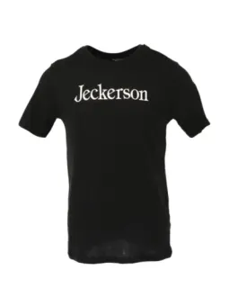 Graues Jeckerson T-Shirt mit Schriftzug