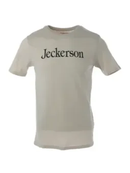 Weißes Jeckerson T-Shirt mit Logo