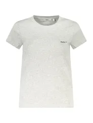 Pepe Jeans Damen KURZARM-T-SHIRT Grau | online kaufen