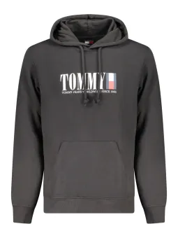 Tommy Hilfiger Herren Sweatshirt mieten - Schwarz 100% Baumwolle
