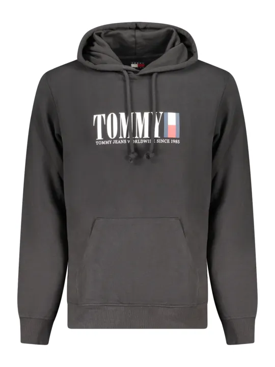 Tommy Hilfiger Herren LANGARM-SWEATSHIRT Schwarz