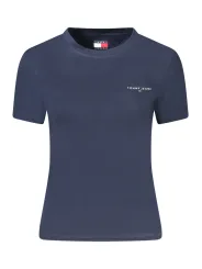 Tommy Hilfiger Damen KURZARM-T-SHIRT Blau | online kaufen