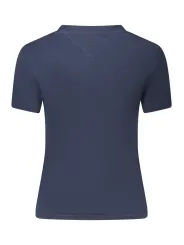 Tommy Hilfiger Damen KURZARM-T-SHIRT Blau | online kaufen
