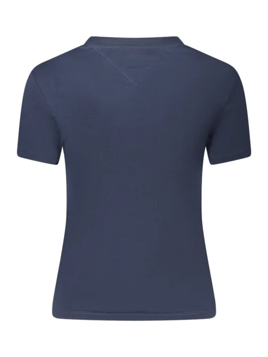 Tommy Hilfiger Damen KURZARM-T-SHIRT Blau | online kaufen