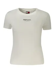 Tommy Hilfiger Damen KURZARM-T-SHIRT Weiß | online kaufen
