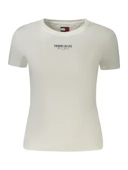 Tommy Hilfiger Damen KURZARM-T-SHIRT Weiß | online kaufen