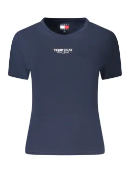 Tommy Hilfiger Damen T-Shirt Blau mieten - Flex-Fashion