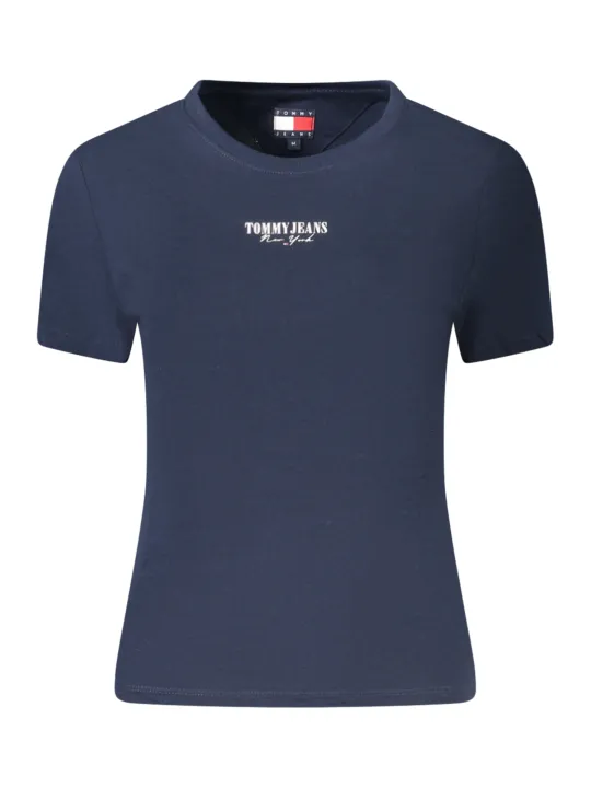 Tommy Hilfiger Damen KURZARM-T-SHIRT Blau | online kaufen