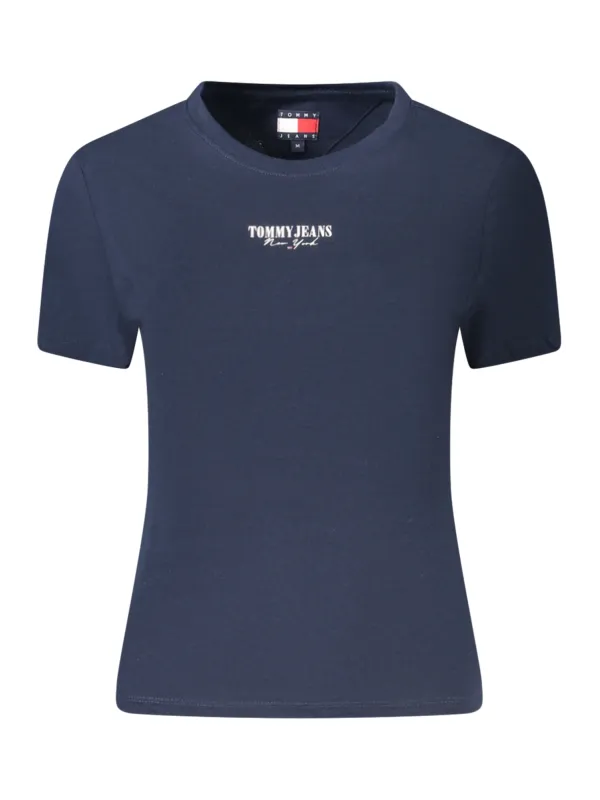 Tommy Hilfiger Damen KURZARM-T-SHIRT Blau | online kaufen