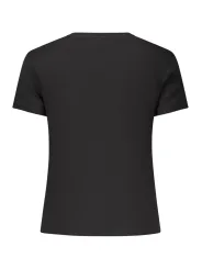 Tommy Hilfiger Damen KURZARM-T-SHIRT Schwarz | online kaufen