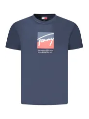 Tommy Hilfiger Herren KURZARM-T-SHIRT Blau | online kaufen
