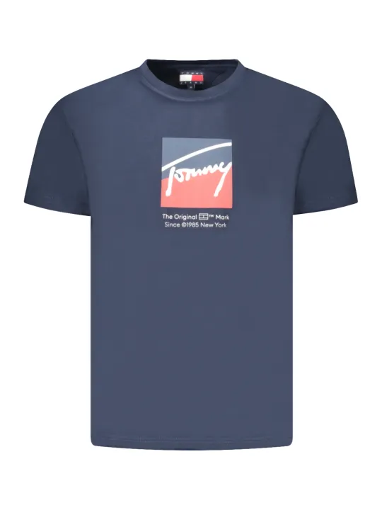 Tommy Hilfiger Herren KURZARM-T-SHIRT Blau | online kaufen