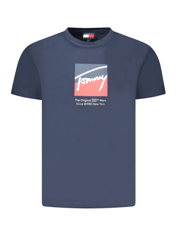 Tommy Hilfiger Herren KURZARM-T-SHIRT Blau | online kaufen
