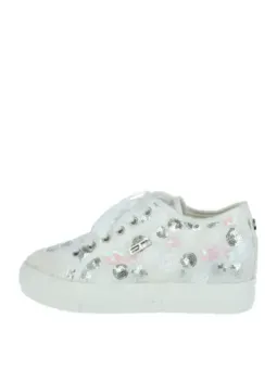 Weißer Leopardenmuster Enrico Coveri Sneaker