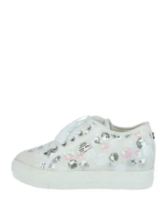 Weißer Leopardenmuster Enrico Coveri Sneaker