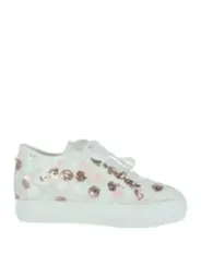 Rosa-goldene Mandala High-Top-Sneakers