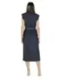 Ichi Damen Kleid Blau | online kaufen