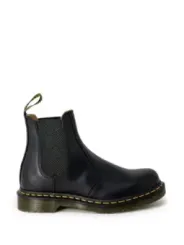 Schwarze Chelsea Lederstiefel Dr. Martens