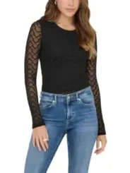 Only Damen T-Shirt Schwarz | online kaufen