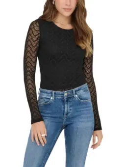 Stylisches Only Damen T-Shirt Schwarz mieten | Flex-Fashion