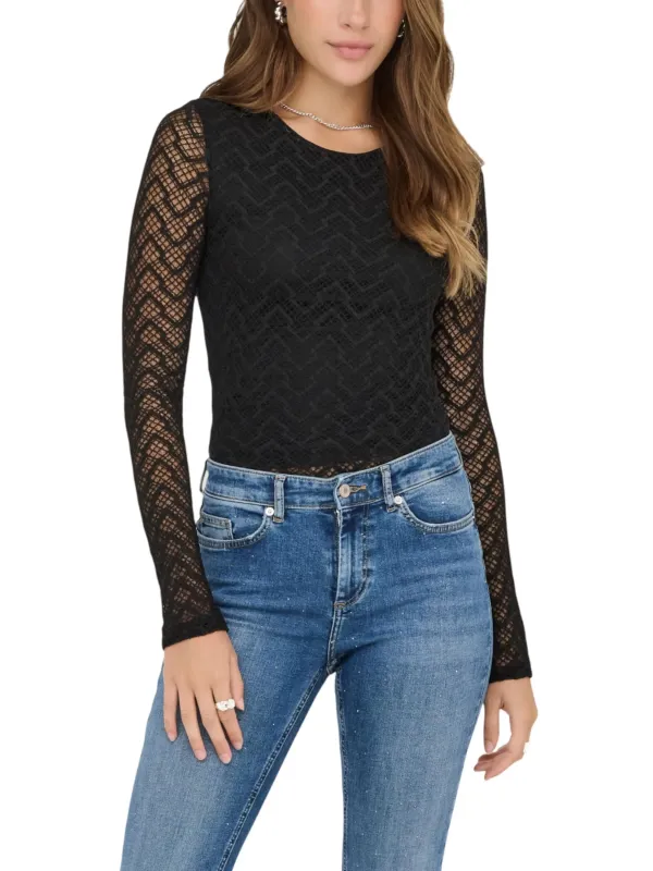 Only Damen T-Shirt Schwarz | online kaufen