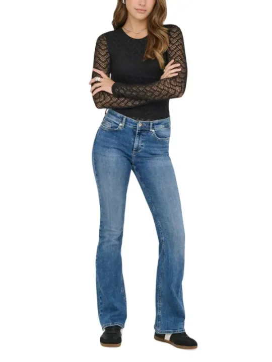 Only Damen T-Shirt Schwarz | online kaufen