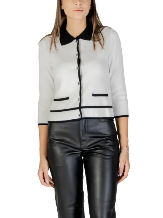 Morgan De Toi Damen Cardigan Weiß | online kaufen