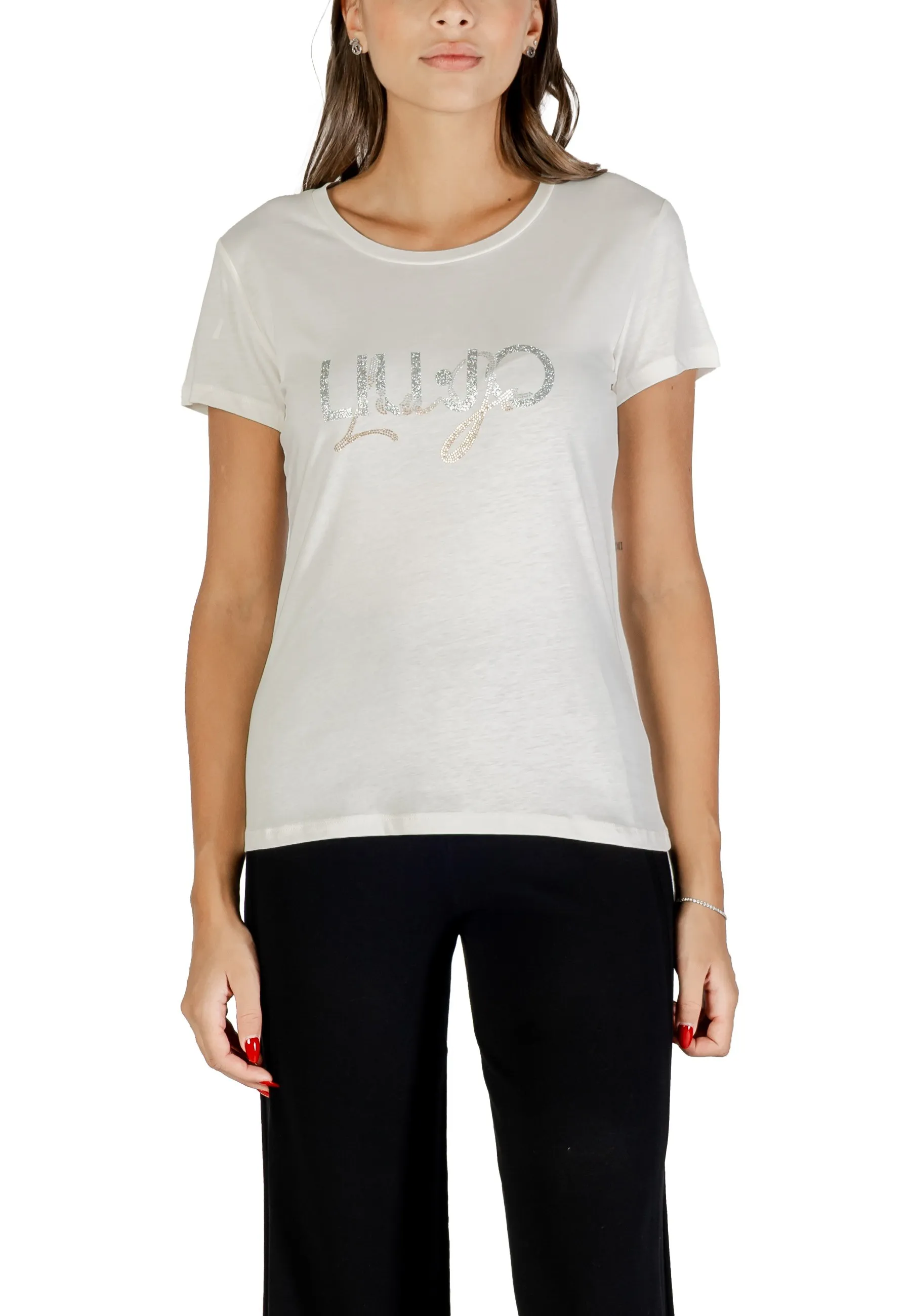 Liu Jo Damen T-Shirt Weiß 490288