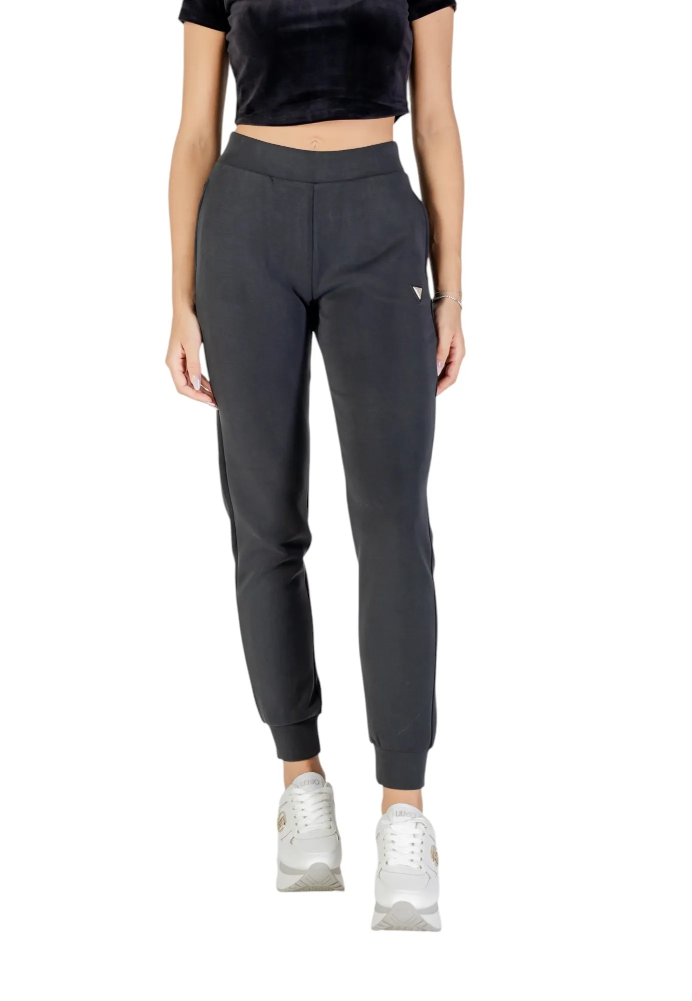 Damen Hose Schwarz 490431