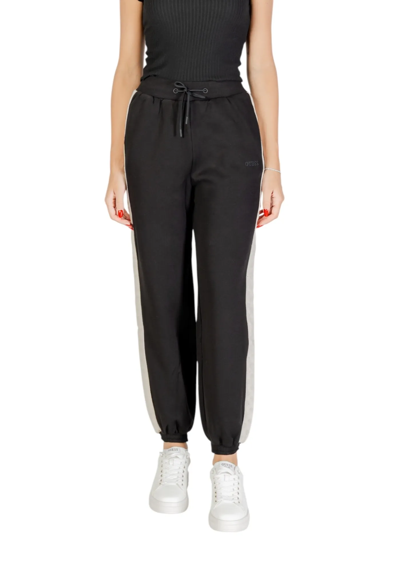 Guess Damen Hose Schwarz 490302