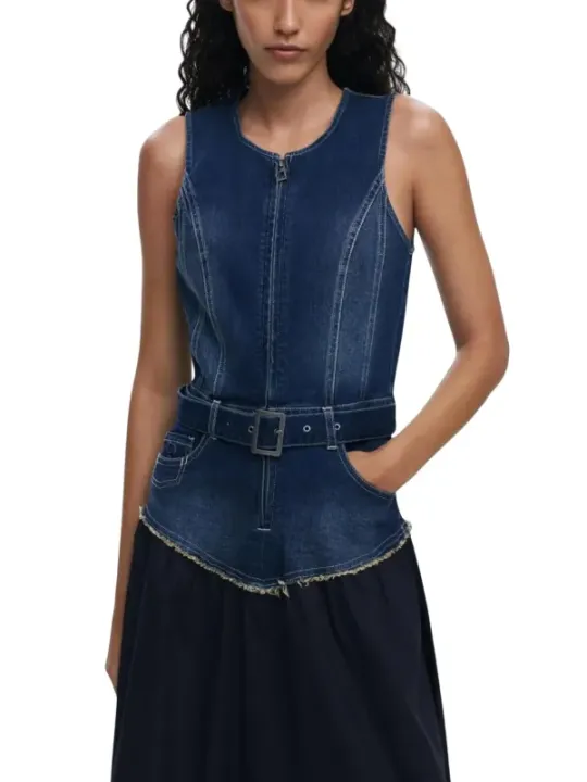 Desigual Damen Kleid Blau | online kaufen