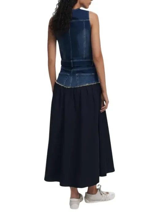 Desigual Damen Kleid Blau | online kaufen