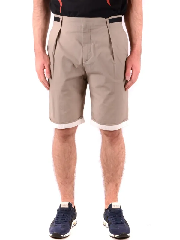 Alexander Mcqueen Herren Bermudas Beige | online kaufen