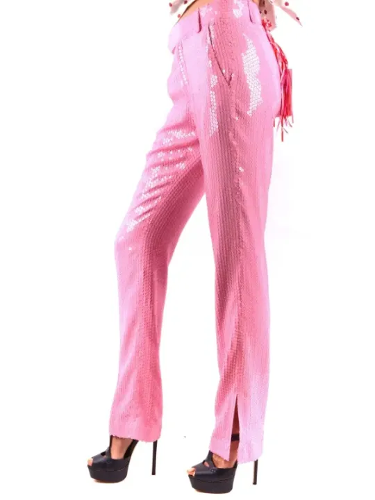 Msgm Damen Hose Rosa | online kaufen