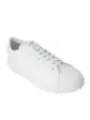 Weiße Armani Exchange Leder Sneaker