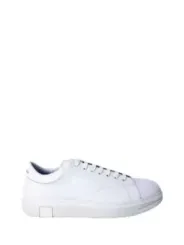 Weiße Armani Exchange Leder Sneaker