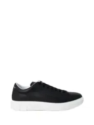 Schwarze Armani Exchange Ledersneaker